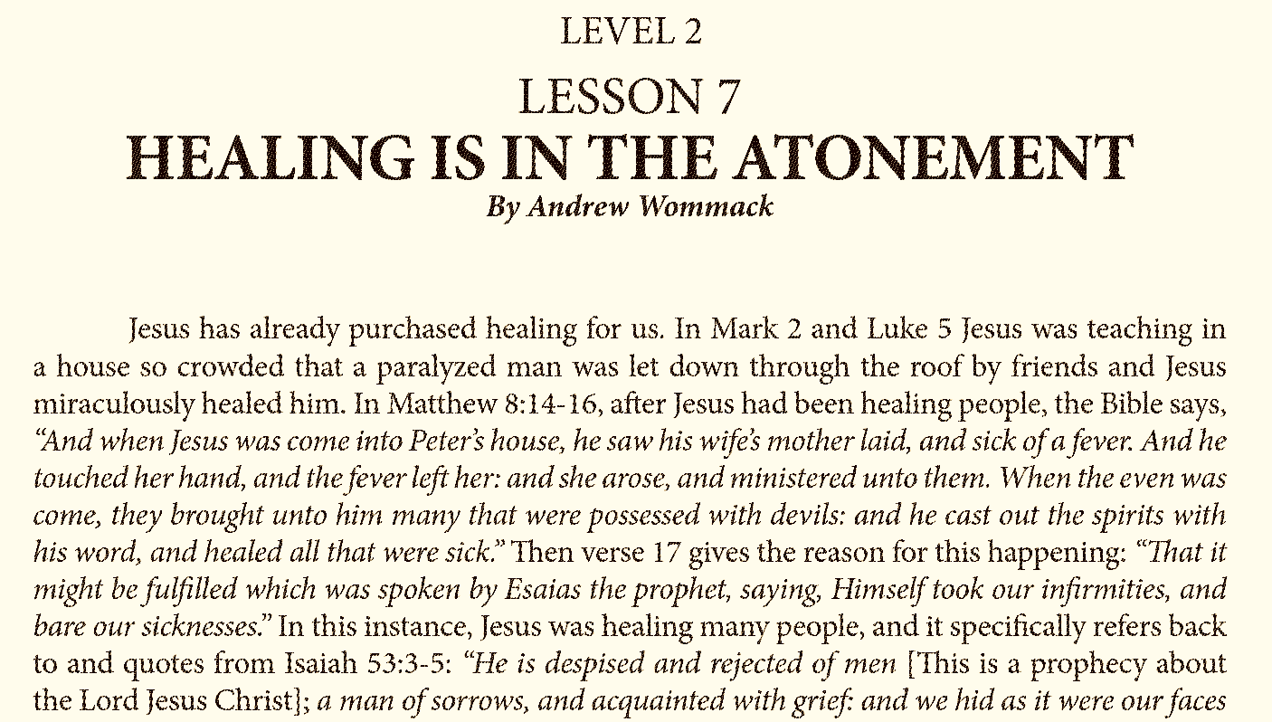 One of AWMI’s Discipleship Evangelism study guides31 - awmi